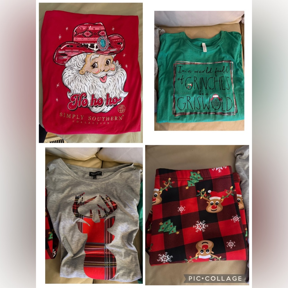 🎅🏼Women’s Christmas Shirts & Leggings🎅🏼